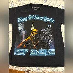 Vintage Pop Smoke T-Shirt King Of New York Rap Tee
